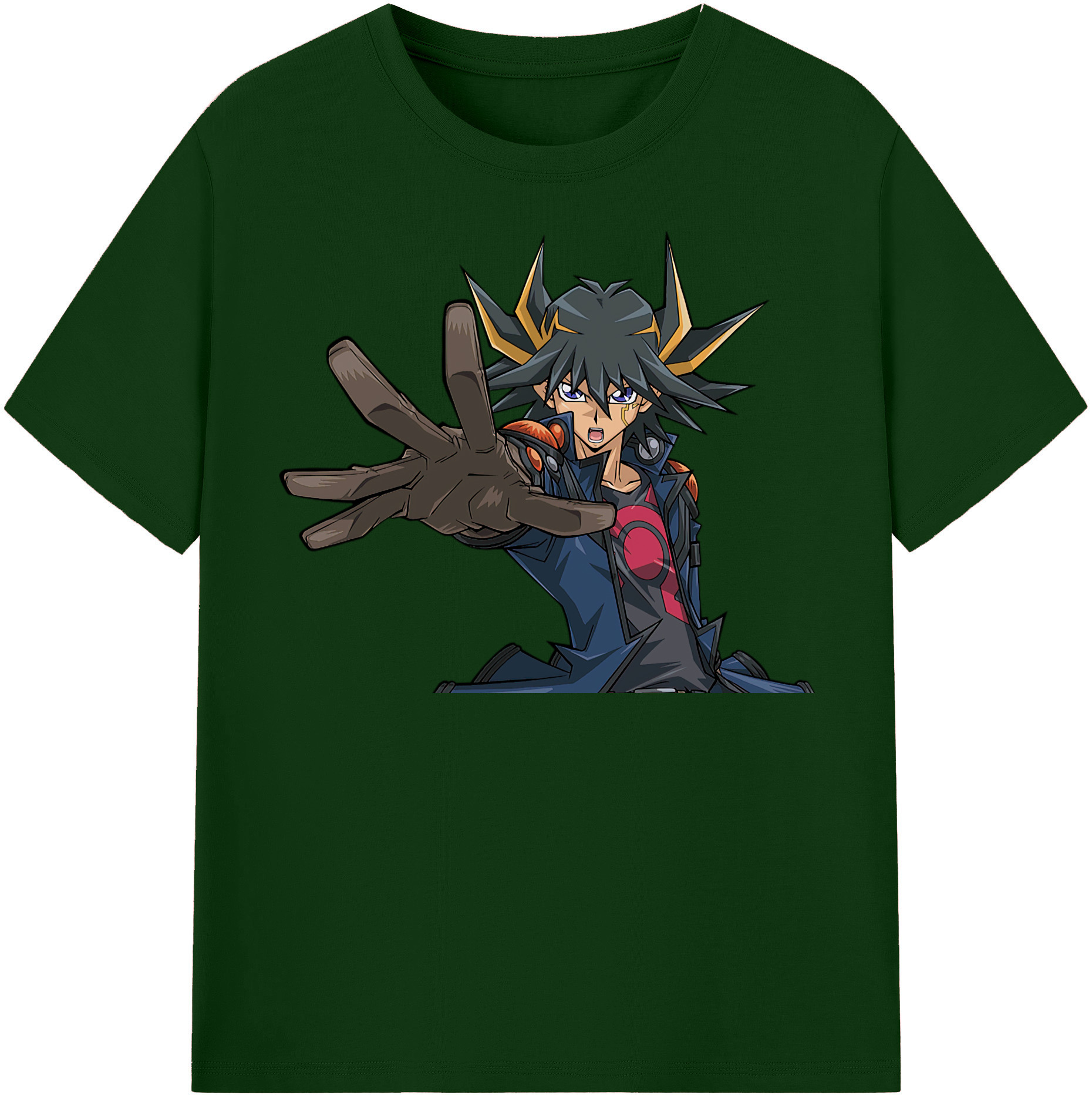 （画像用） 遊☆戯☆王 Yu-Gi-Oh! 綿100％半袖Tシャツ（フロントプリント）